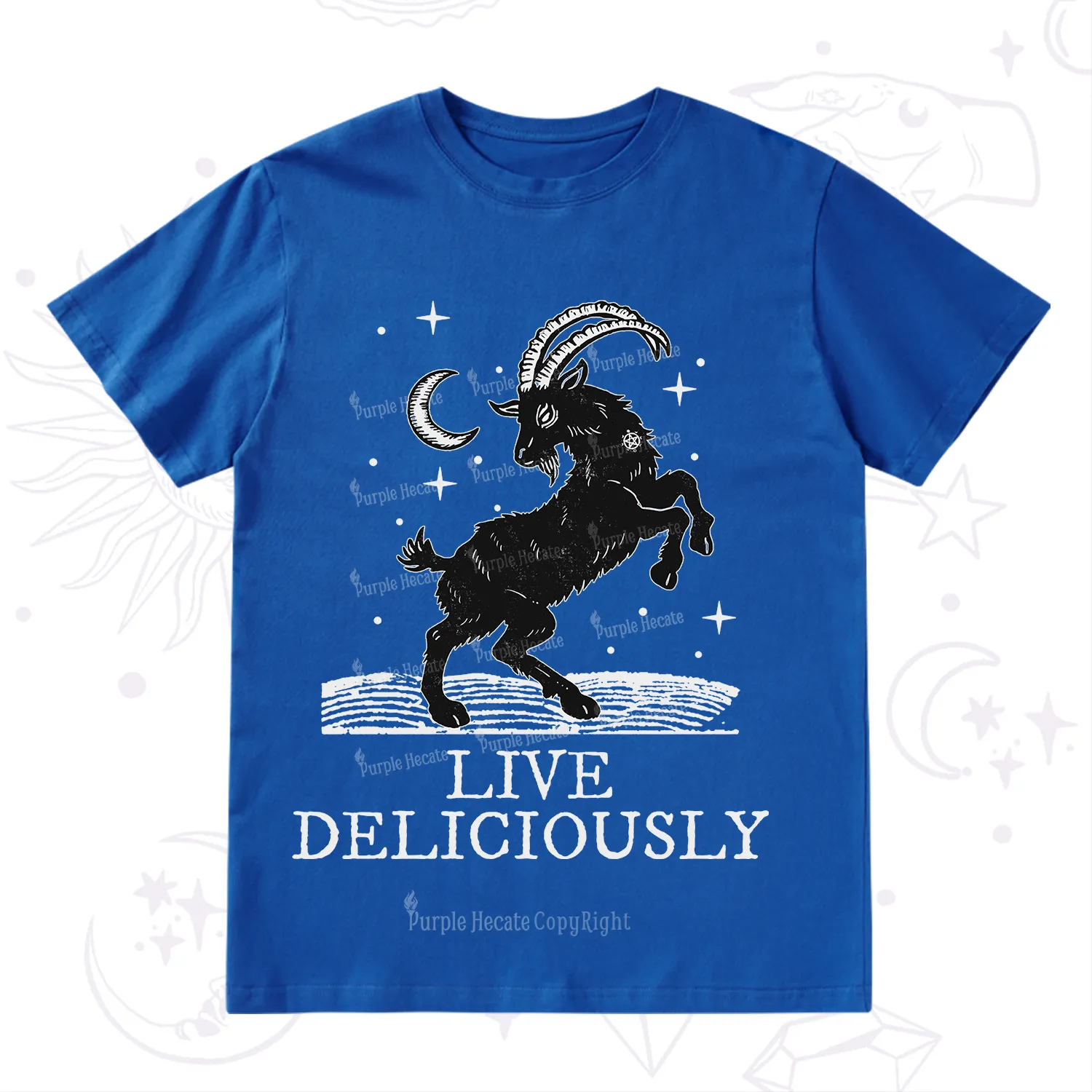 Purplehecate Live Deliciously T-Shirt