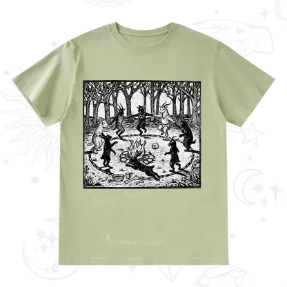 Purplehecate Woodland Rites of the Black Goat T-Shirt