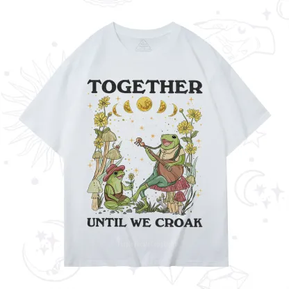 Purplehecate Together Until We Croak Frog T-Shirt