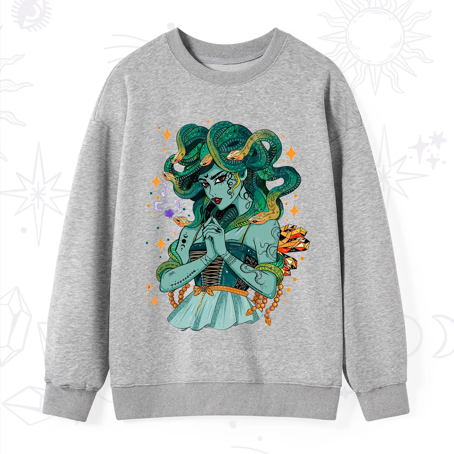 Purplehecate The Gorgon Medusa Sweatshirt
