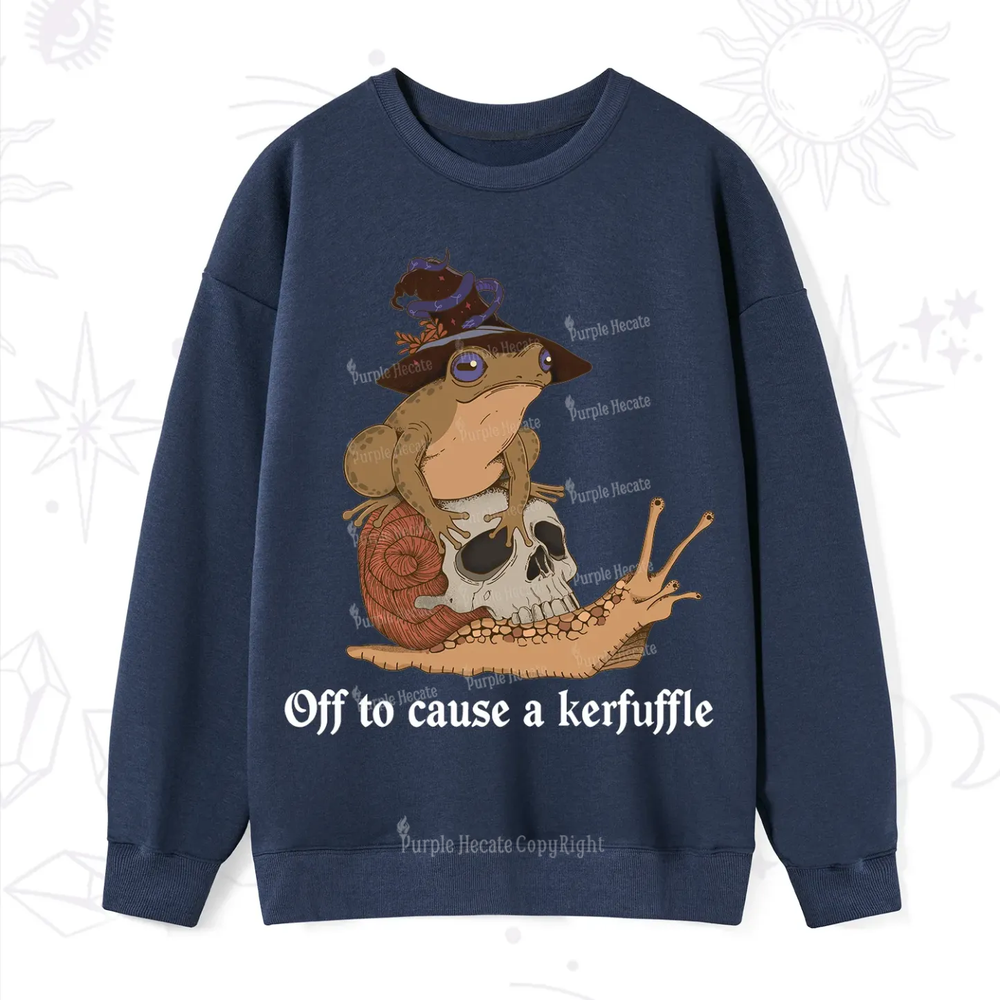 Purplehecate Off To Cause A Kerfuffle Sweatshirt