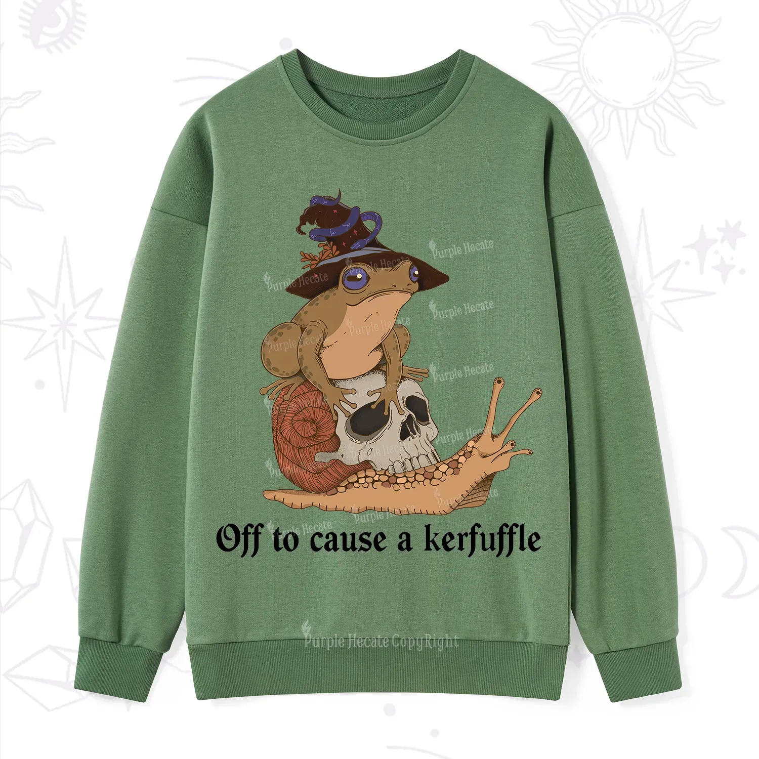 Purplehecate Off To Cause A Kerfuffle Sweatshirt