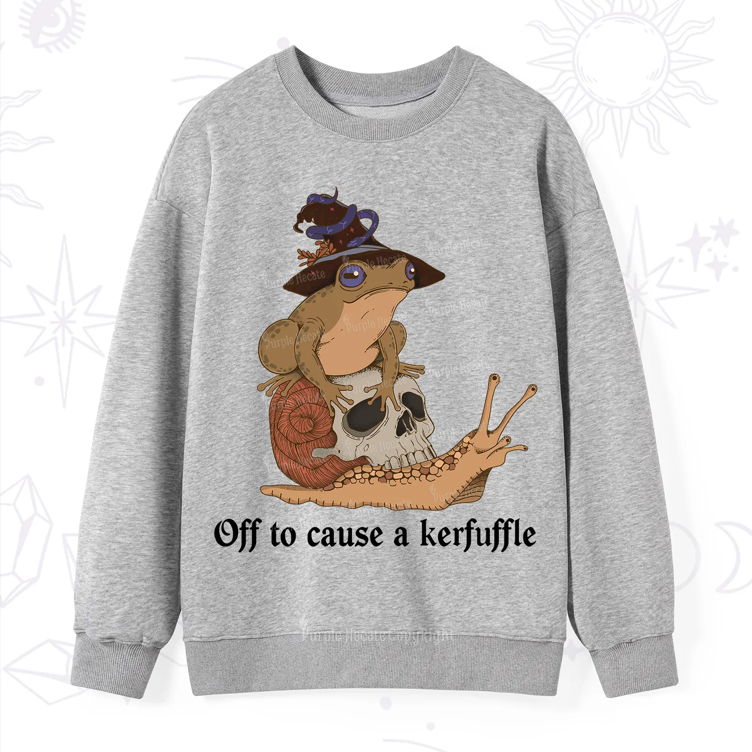 Purplehecate Off To Cause A Kerfuffle Sweatshirt