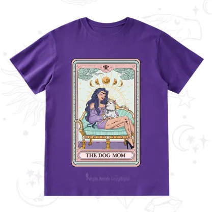 Purplehecate The Dog Mom Tarot Card T-Shirt