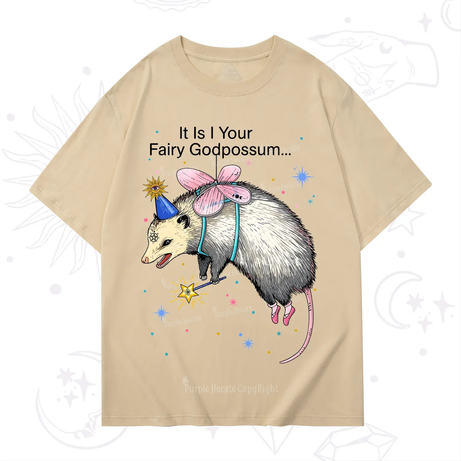 Purplehecate It Is I Your Fairy Godpossum T-Shirt