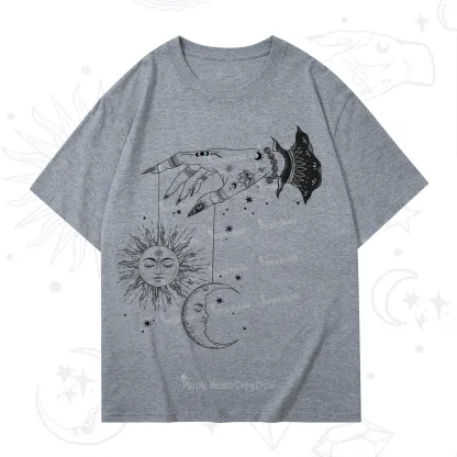 Purplehecate Witch's Sun and Moon T-Shirt