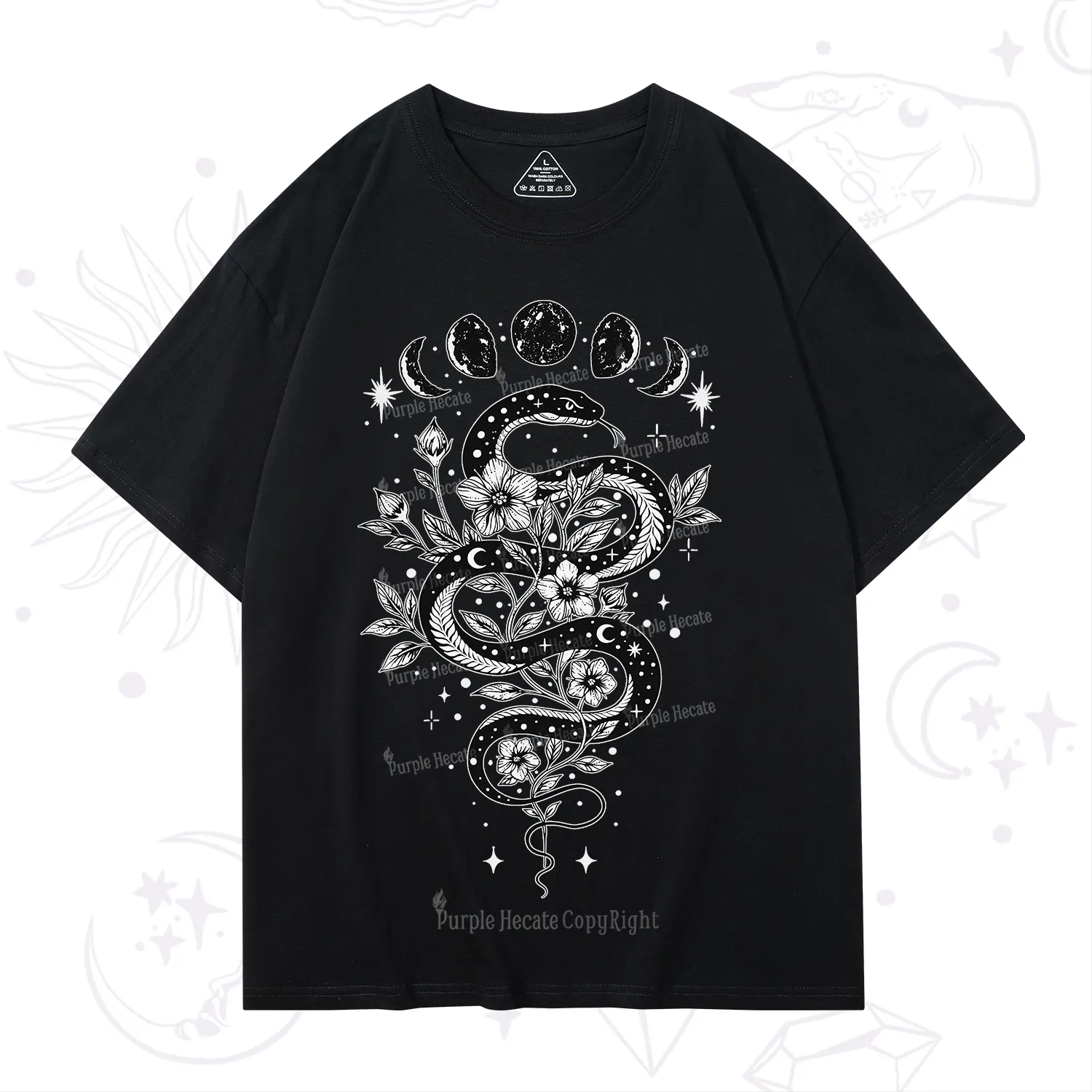 Purplehecate Serpent Spell T-Shirt