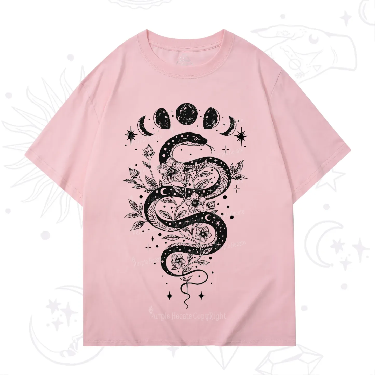 Purplehecate Serpent Spell T-Shirt