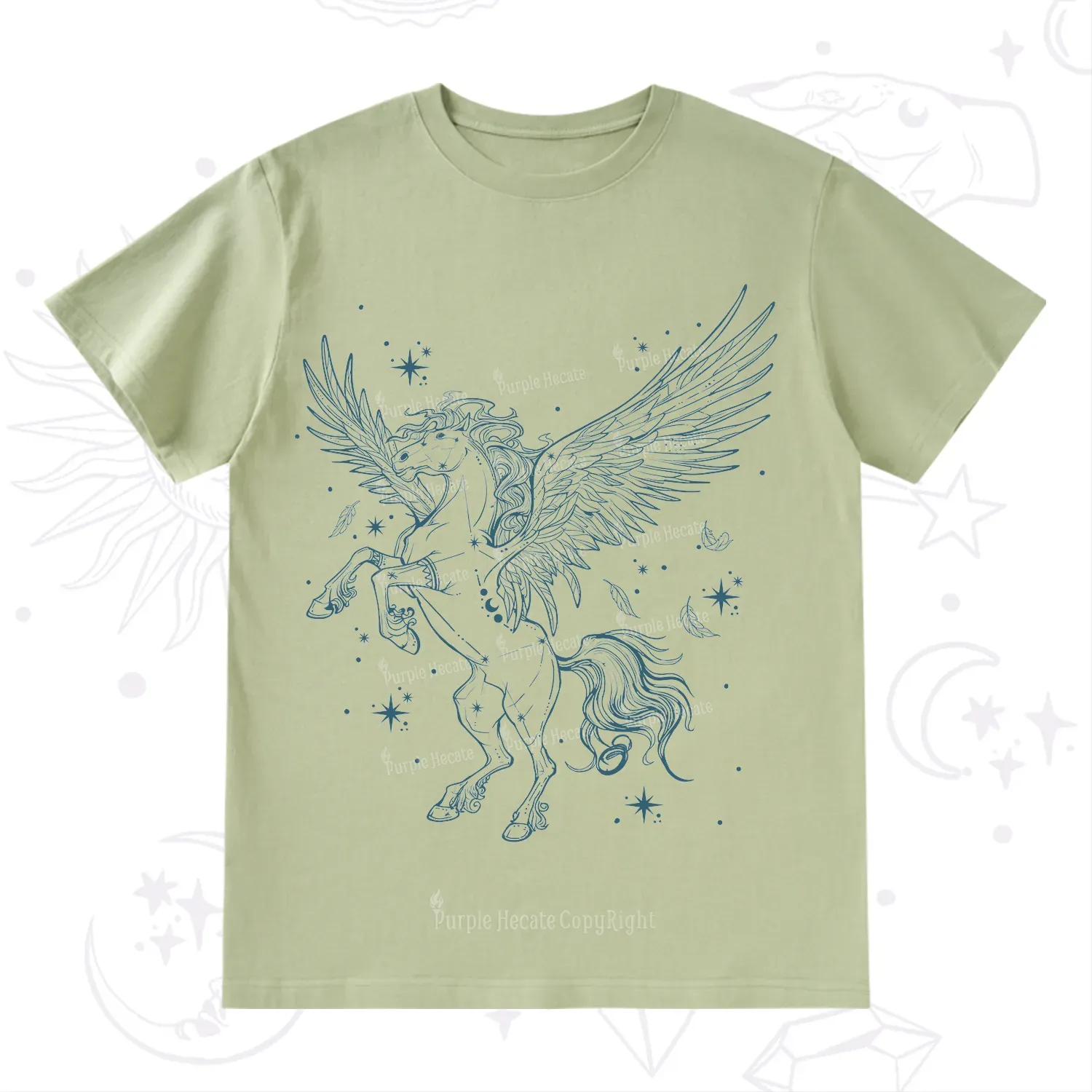 Purplehecate Celestial Pegasus T-Shirt