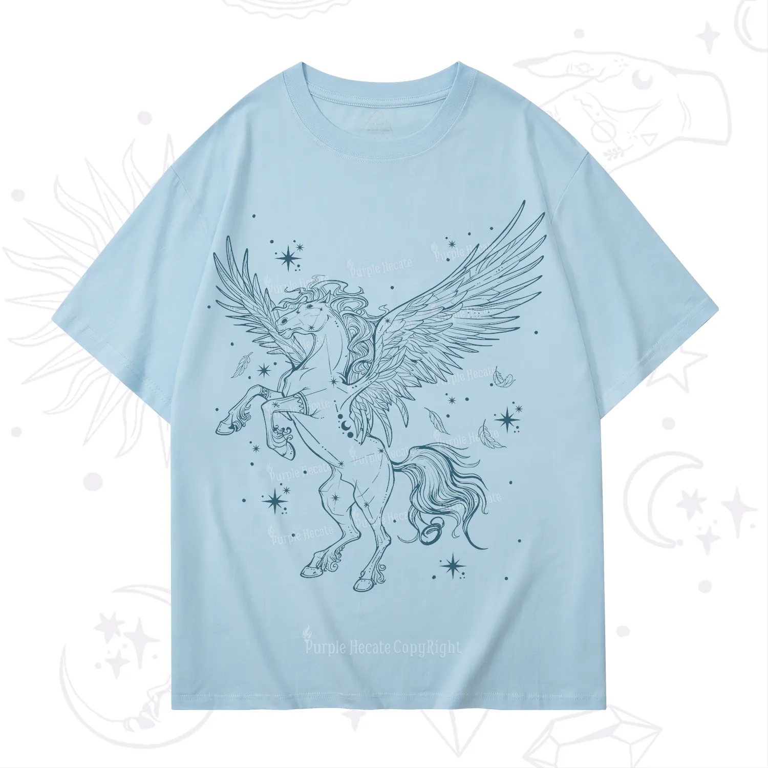 Purplehecate Celestial Pegasus T-Shirt