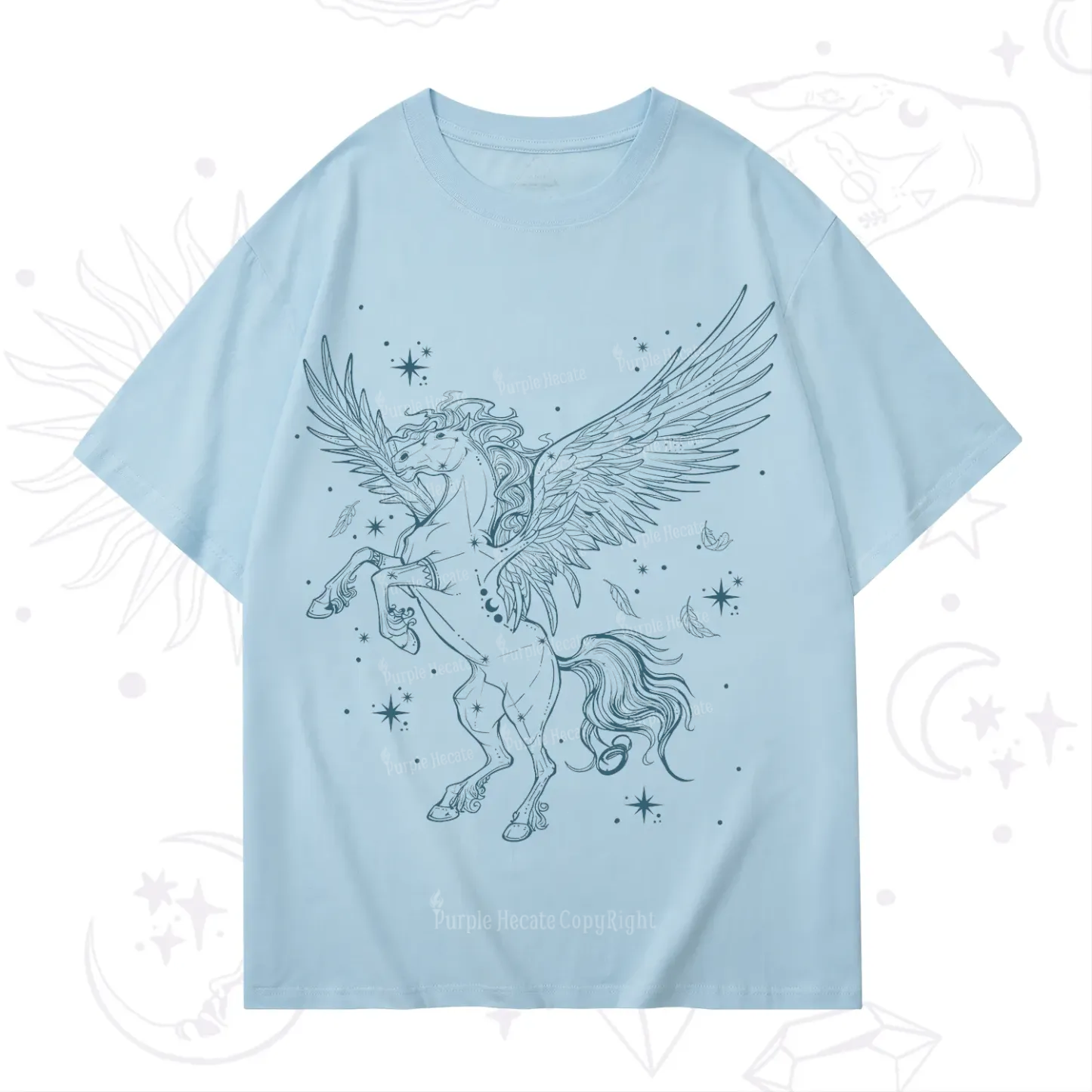 Purplehecate Celestial Pegasus T-Shirt