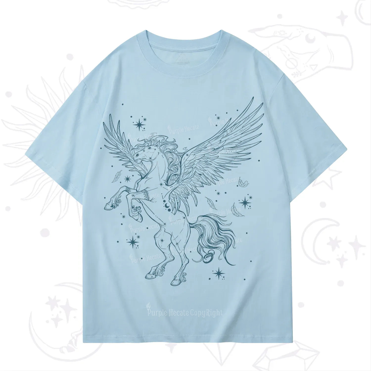 Purplehecate Celestial Pegasus T-Shirt