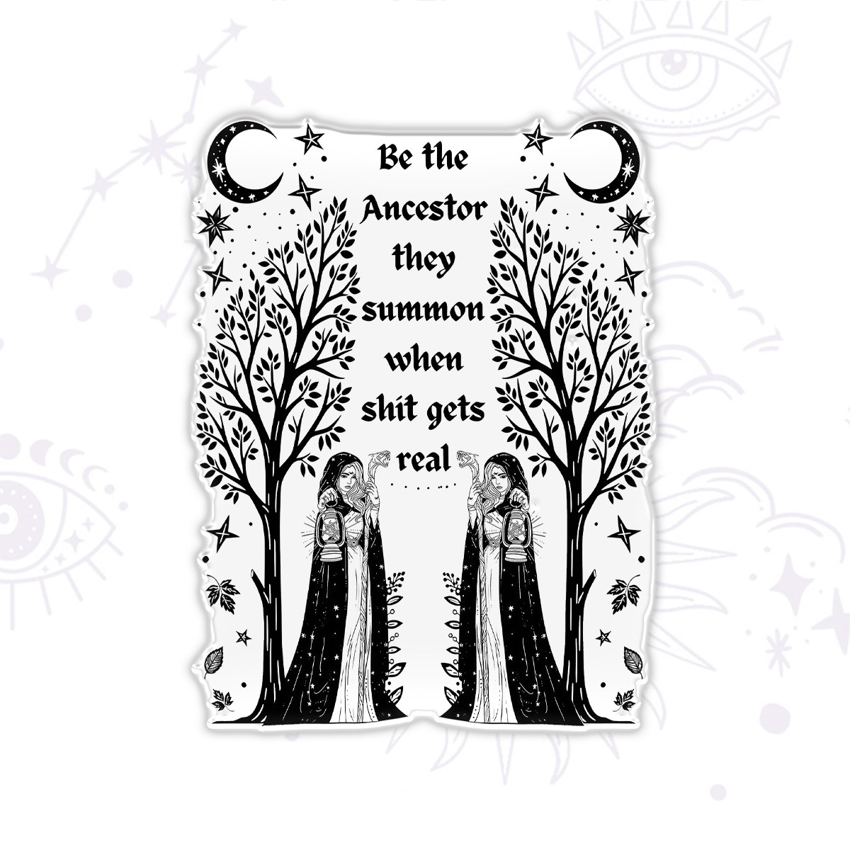 Purplehecate Be The Ancestor They Summon When Shit Gets Real Magnet