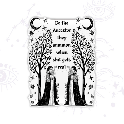 Purplehecate Be The Ancestor They Summon When Shit Gets Real Magnet