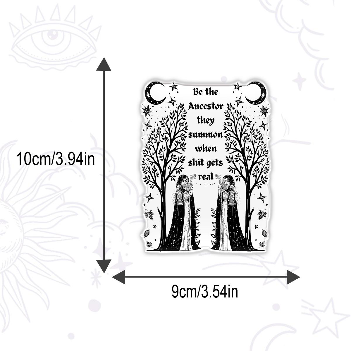 Purplehecate Be The Ancestor They Summon When Shit Gets Real Magnet