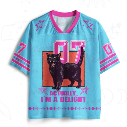Purplehecate Actually Im a Delight Mesh Jersey