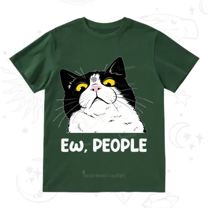 Purplehecate Ew People Cat T-Shirt