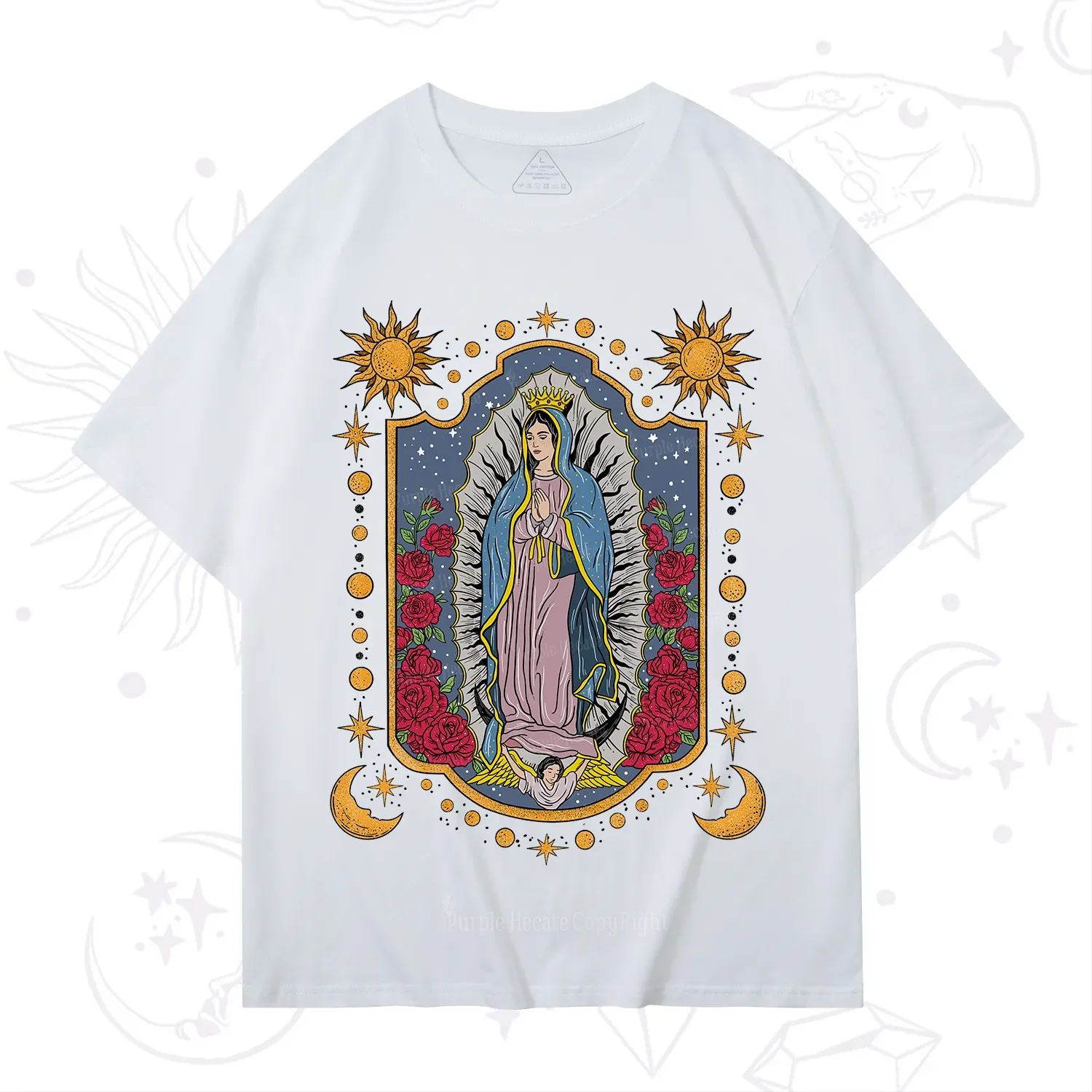 Purplehecate Our Lady of Guadalupe T-Shirt