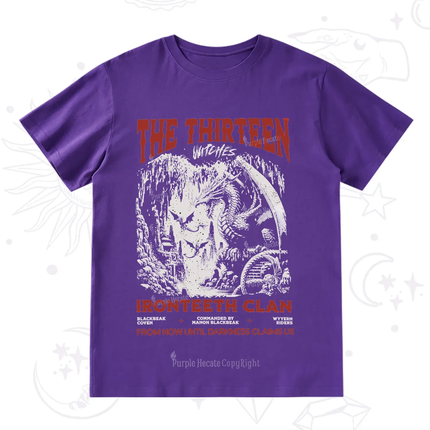 Purplehecate Thirteen Winged Sisters T-Shirt