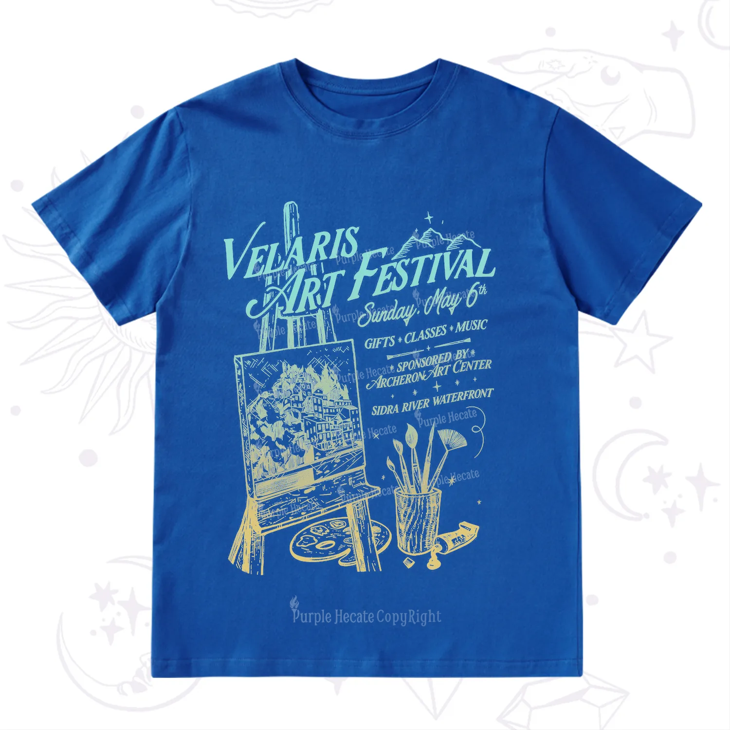 Purplehecate Starlight Court Art Show T-Shirt