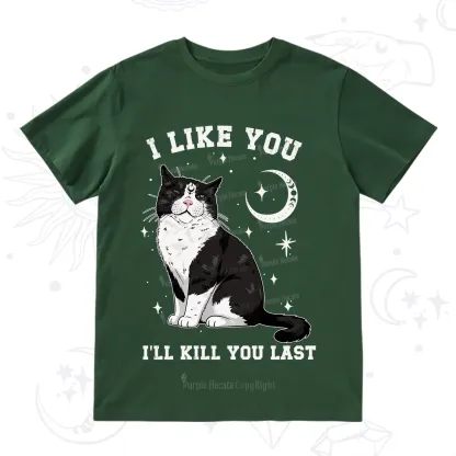Purplehecate I Like You I'll Kill You Last T-Shirt