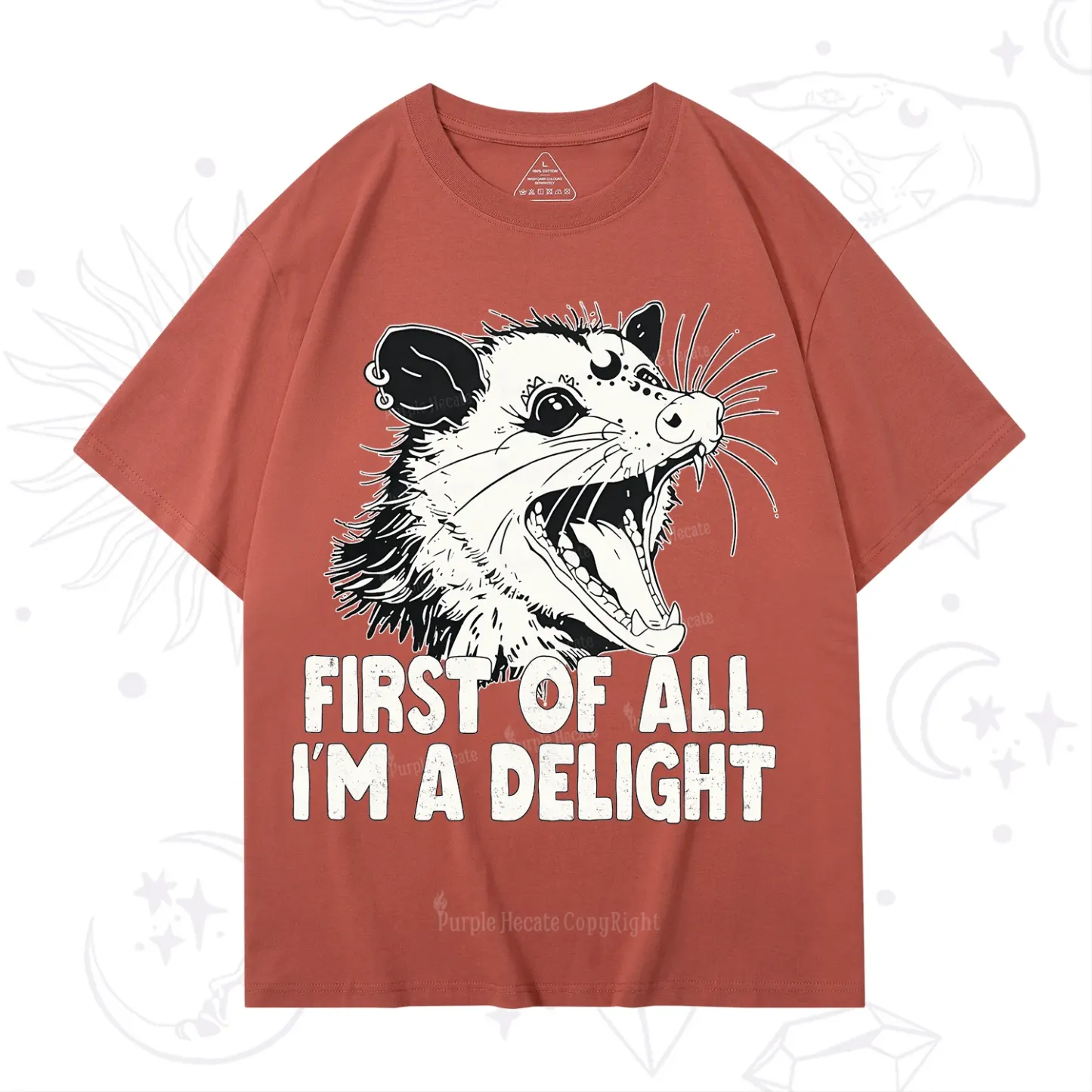 Purplehecate First Of All I'm A Delight T-Shirt
