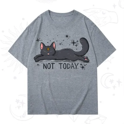 Purplehecate Not Today Cat T-Shirt