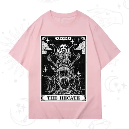 Purplehecate The Dark Moon Goddess Hecate Tarot T-Shirt