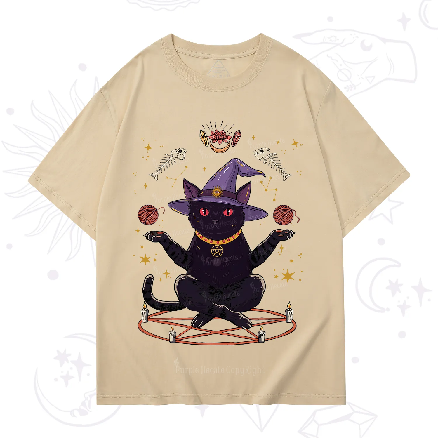 Purplehecate Meowitch Rituals T-Shirt