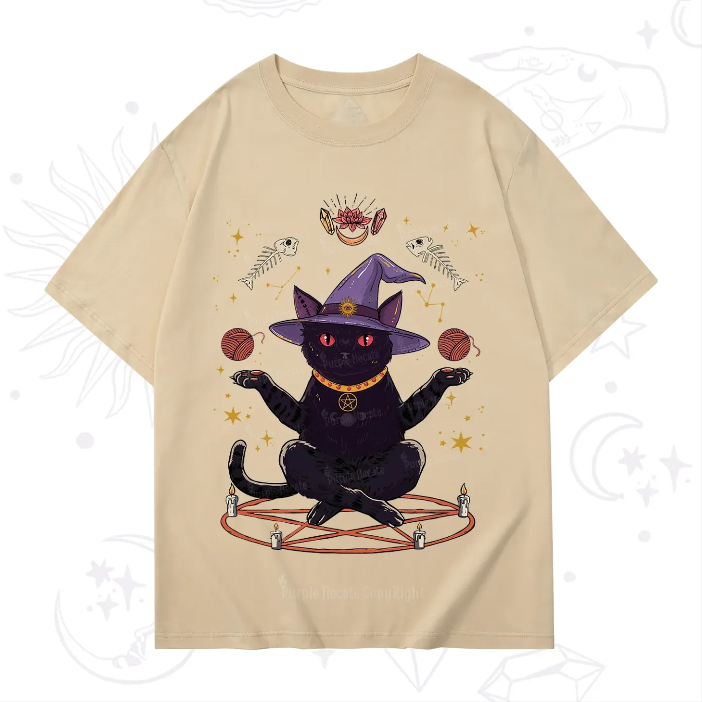 Purplehecate Meowitch Rituals T-Shirt