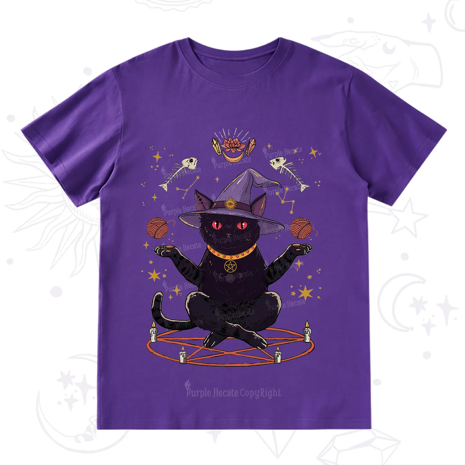 Purplehecate Meowitch Rituals T-Shirt