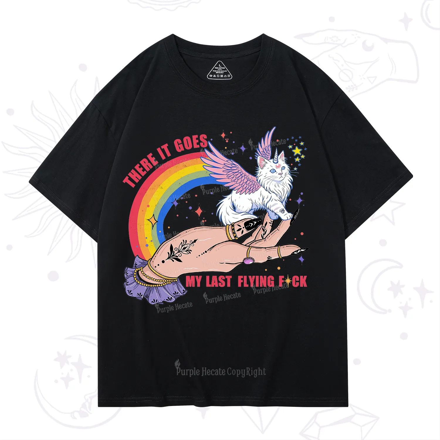 Purplehecate There It Goes My Last Flying F*ck T-Shirt