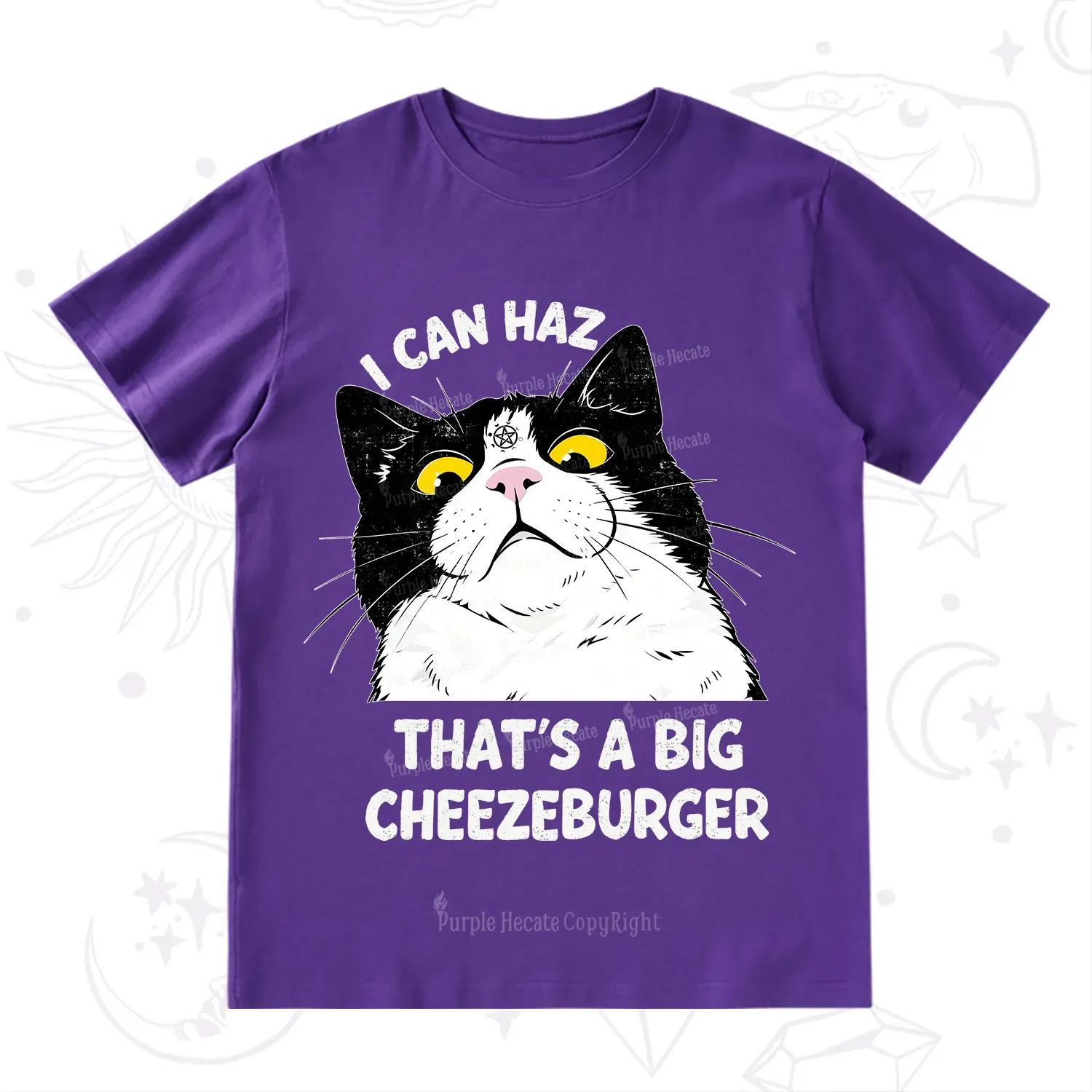Purplehecate I Can Haz That's A Big Cheezeburger T-Shirt
