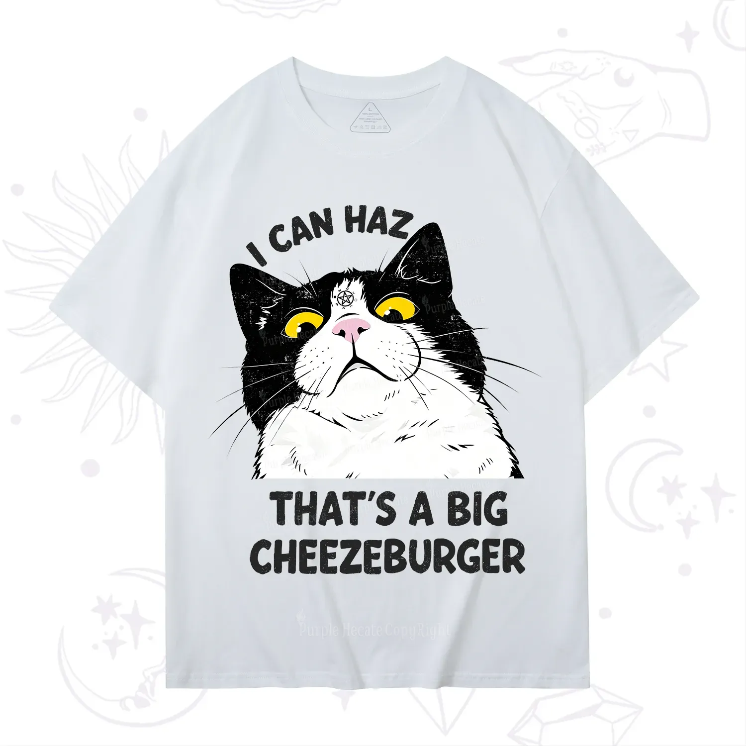 Purplehecate I Can Haz That's A Big Cheezeburger T-Shirt