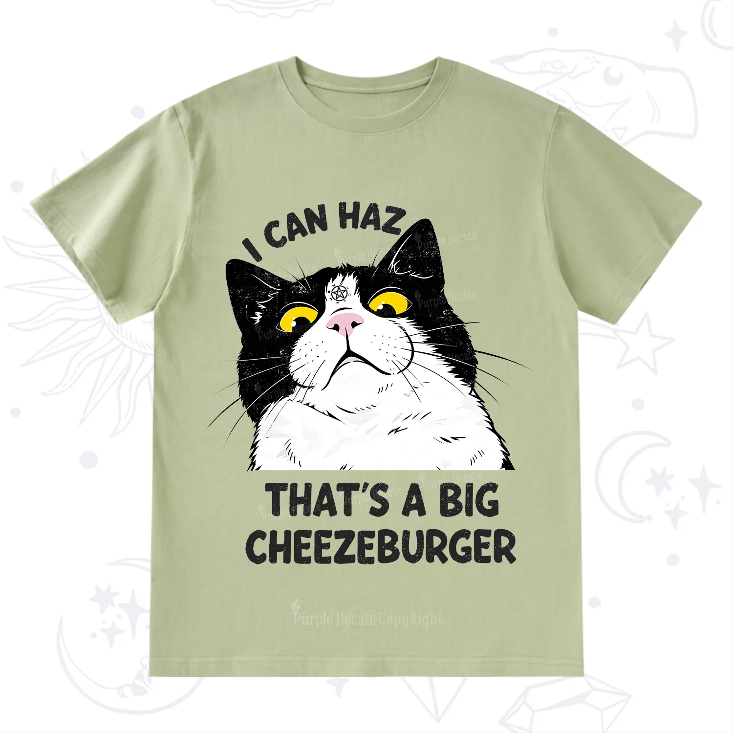 Purplehecate I Can Haz That's A Big Cheezeburger T-Shirt