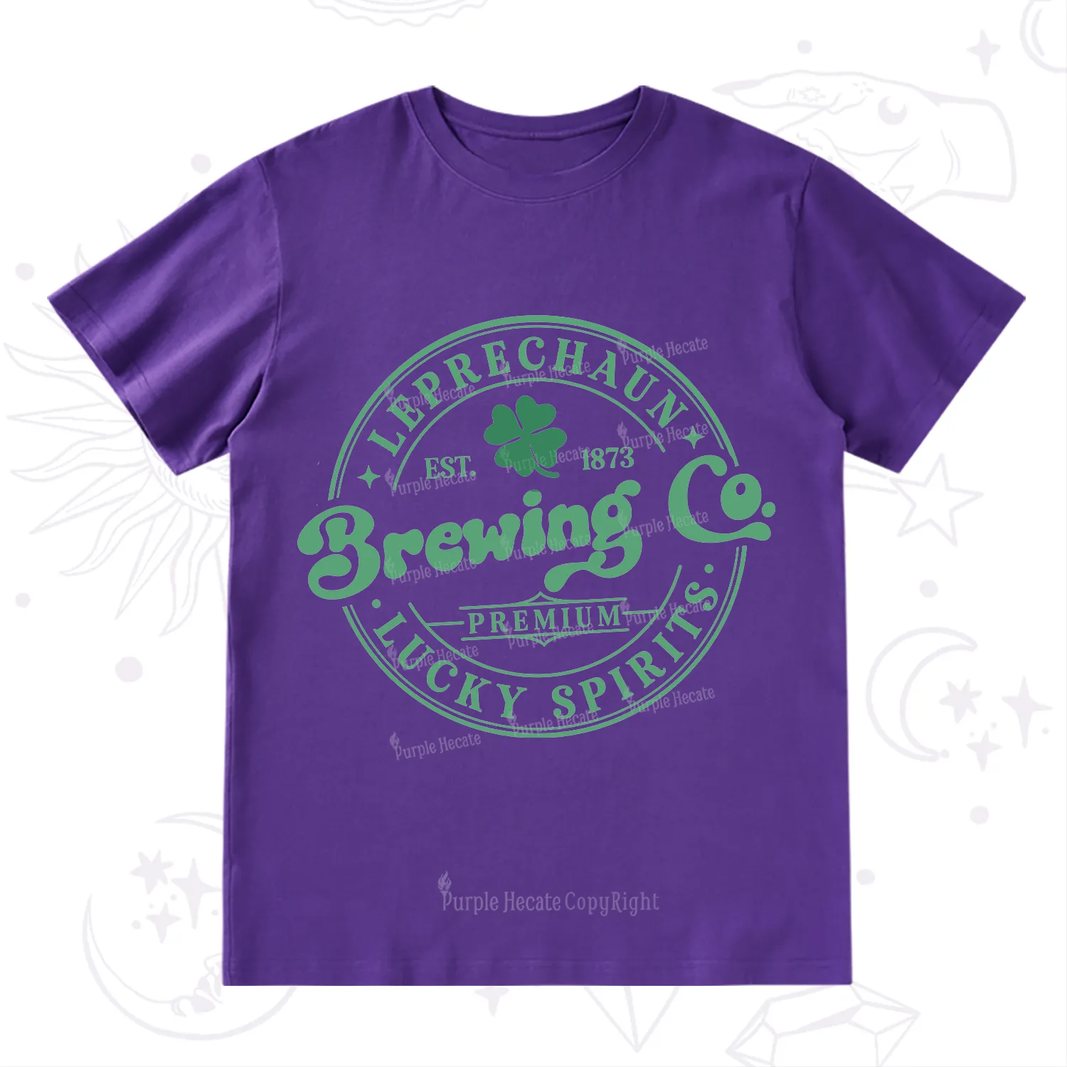 Purplehecate Leprechaun Brewing Co T-Shirt