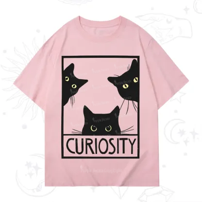 Purplehecate Curiosity Cat T-Shirt