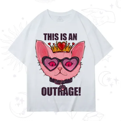 Purplehecate This is an Outrage T-Shirt