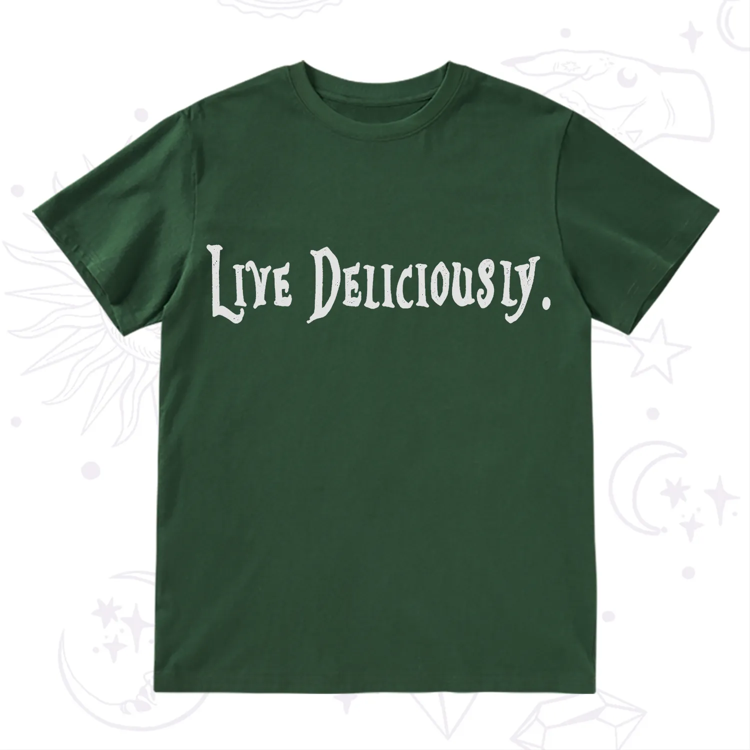 Purplehecate Live Deliciously T-Shirt
