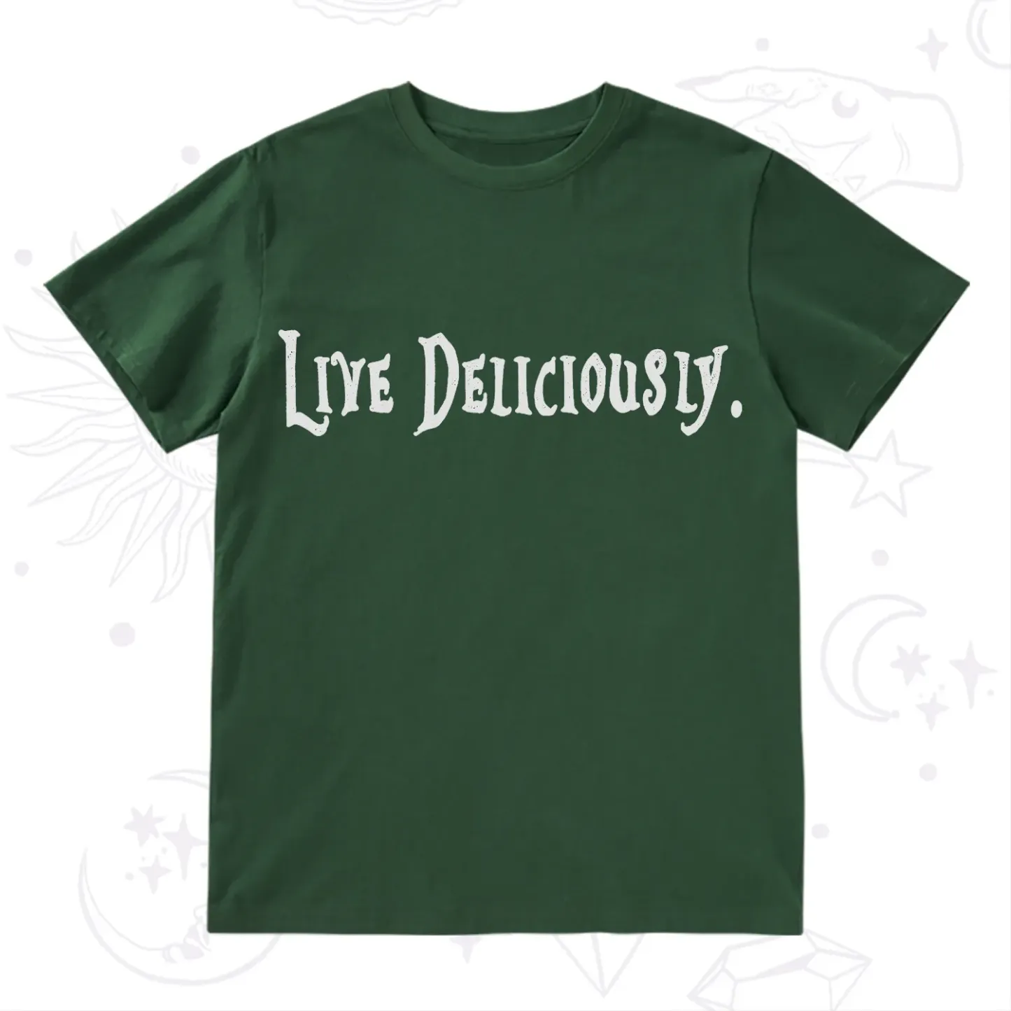Purplehecate Live Deliciously T-Shirt