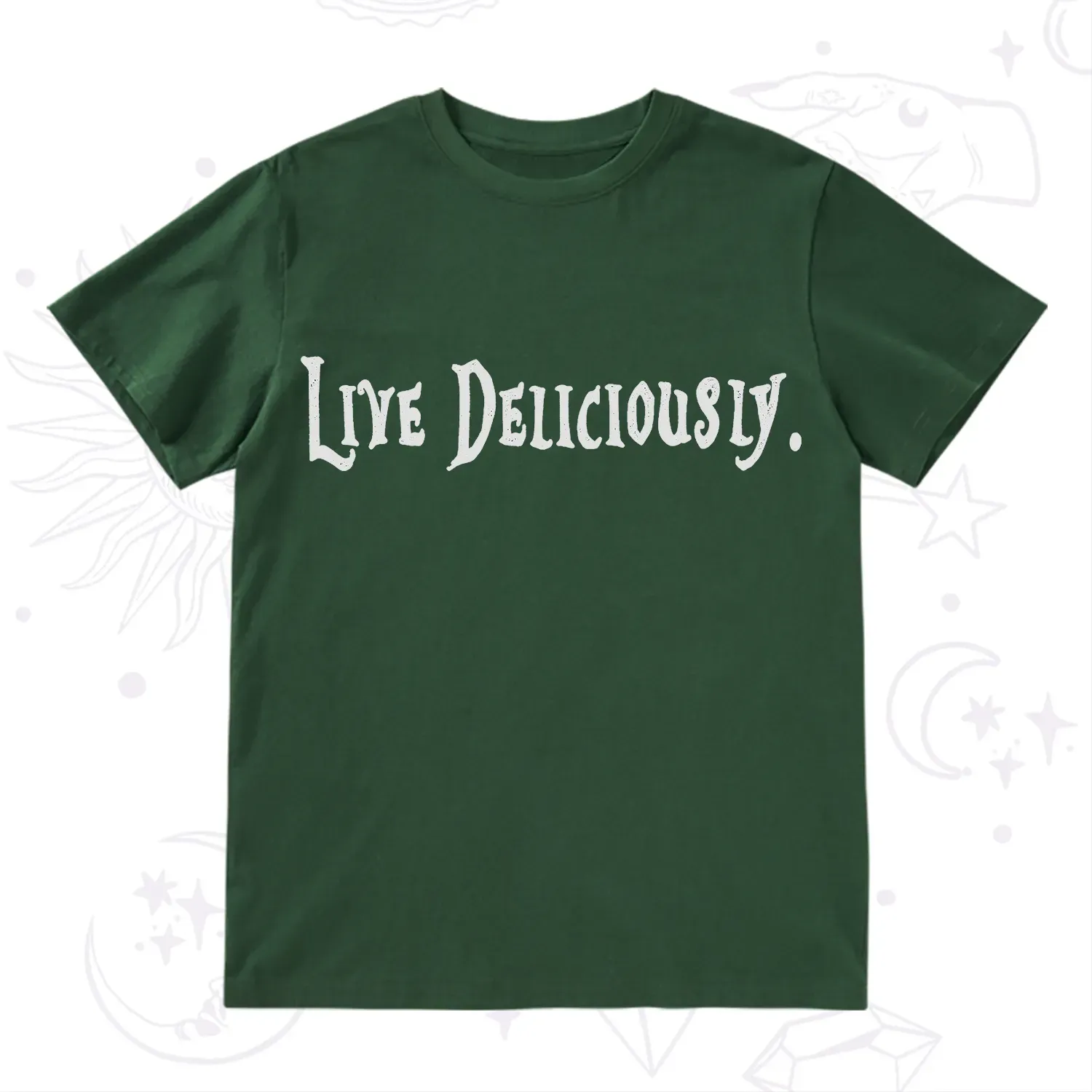 Purplehecate Live Deliciously T-Shirt
