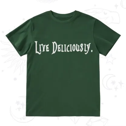 Purplehecate Live Deliciously T-Shirt