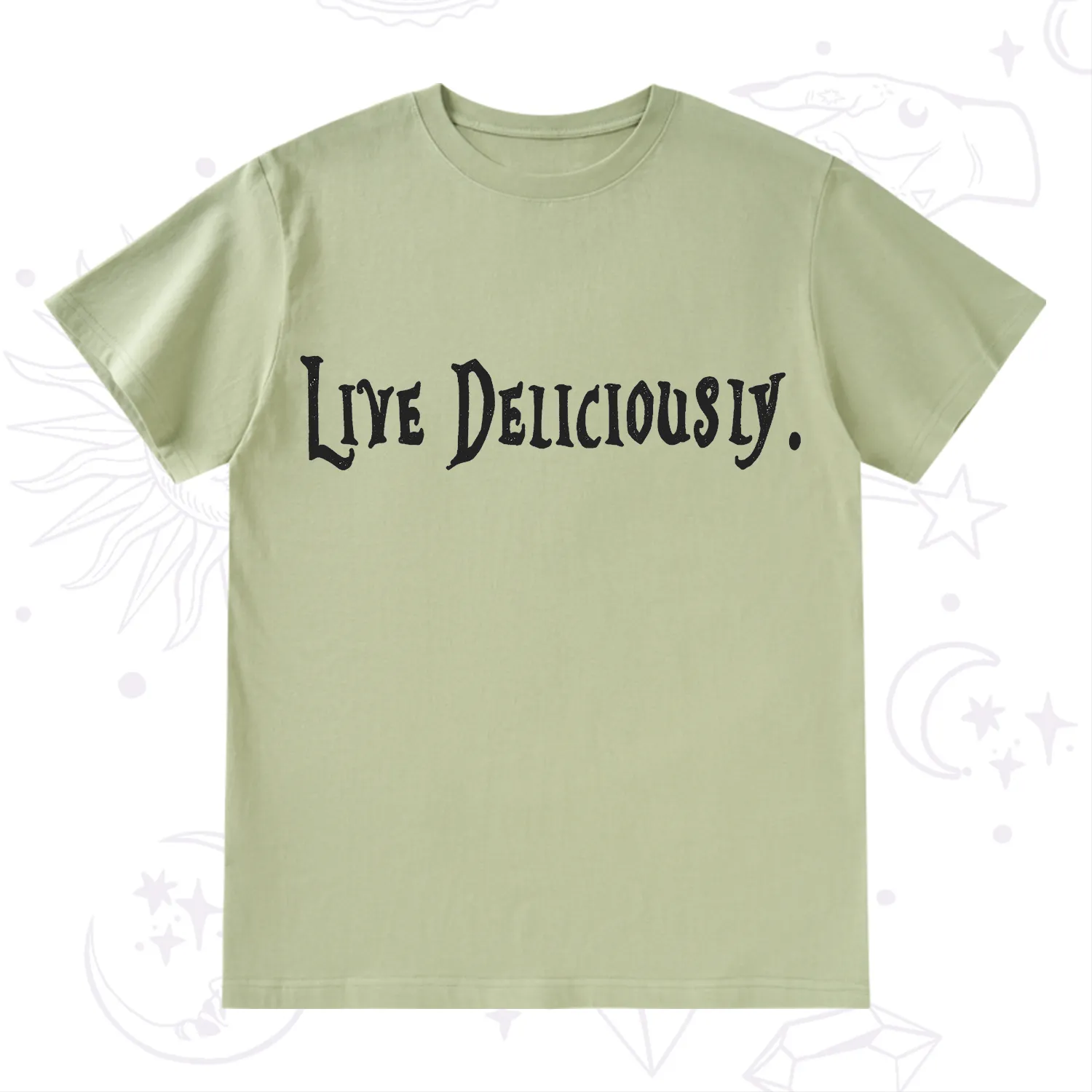 Purplehecate Live Deliciously T-Shirt