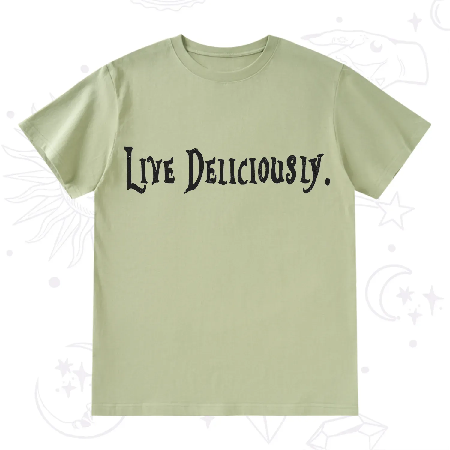 Purplehecate Live Deliciously T-Shirt