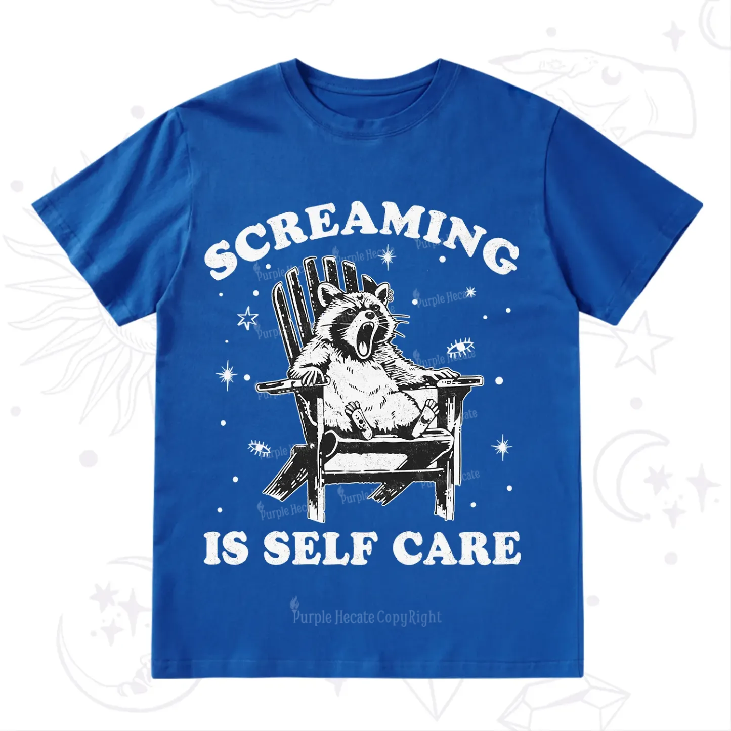 Purplehecate Screaming is Self Care T-Shirt
