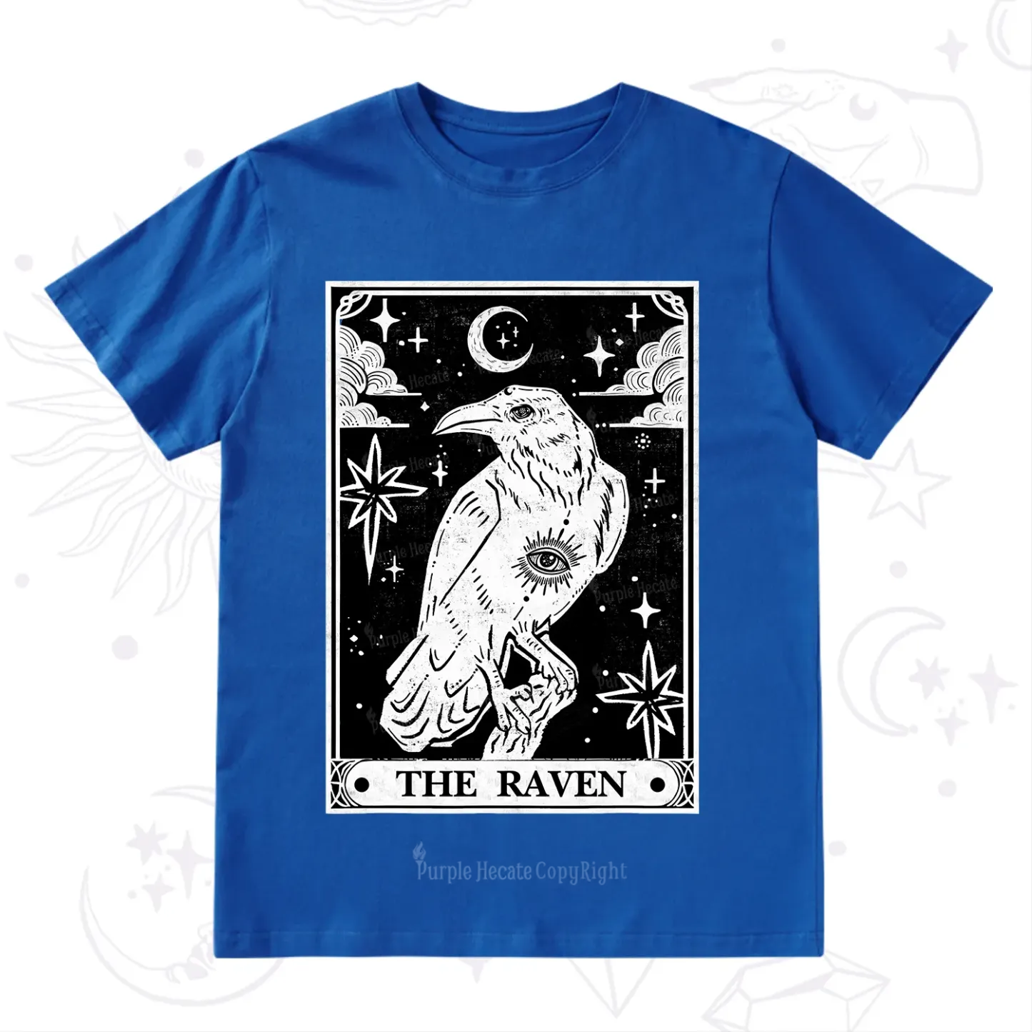 Purplehecate The Raven Tarot T-Shirt