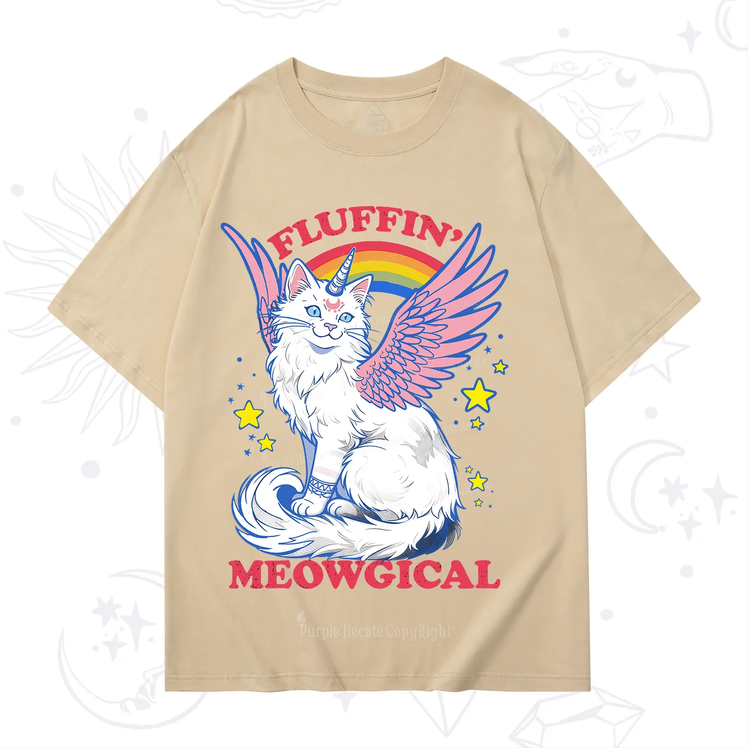 Purplehecate Fluffin Meowgical T-Shirt