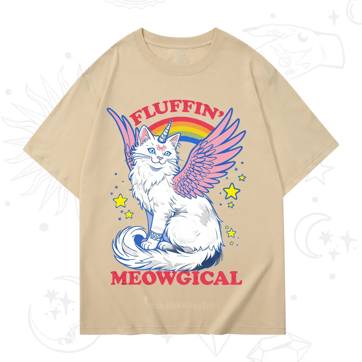 Purplehecate Fluffin Meowgical T-Shirt