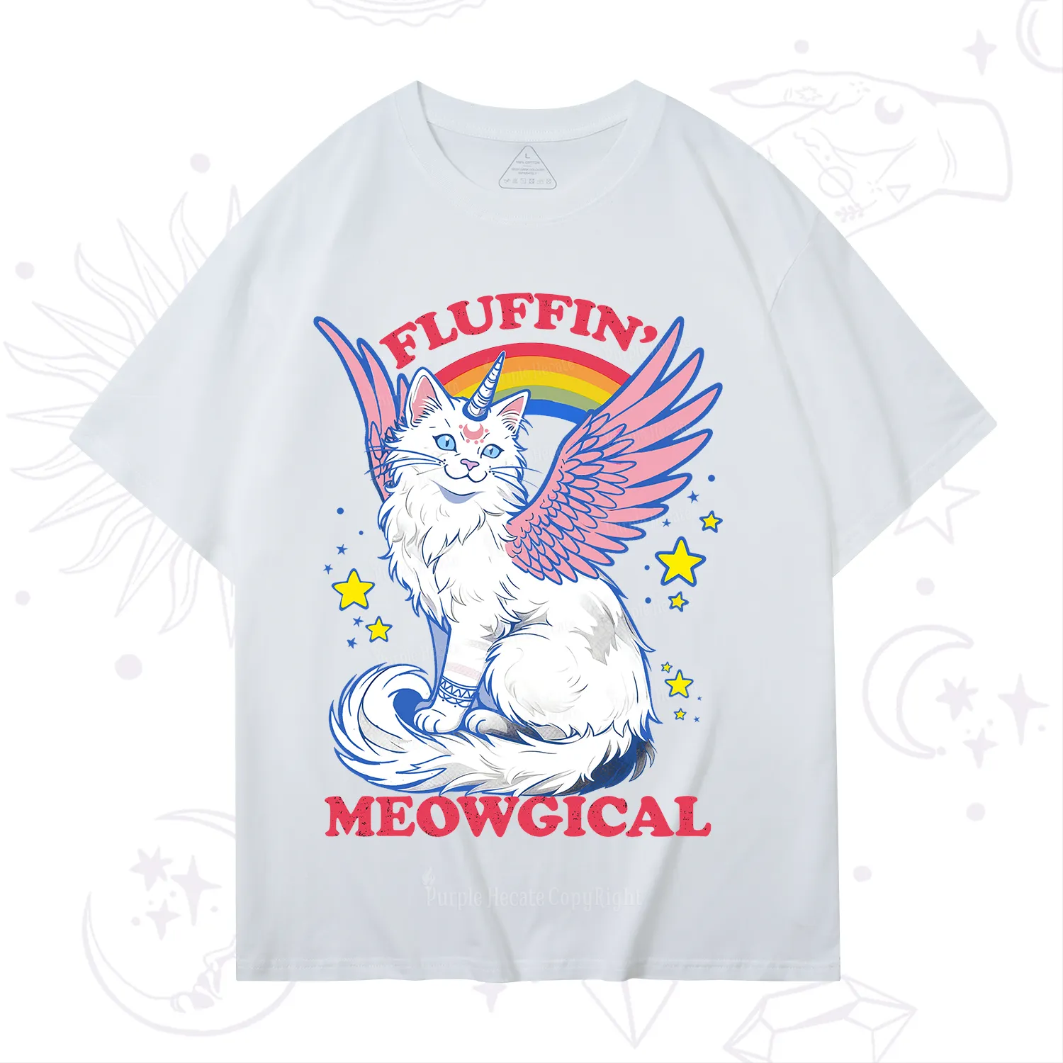 Purplehecate Fluffin Meowgical T-Shirt