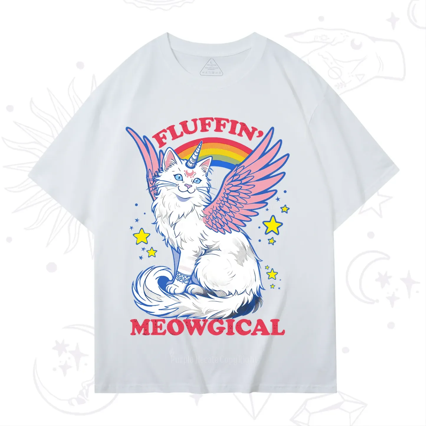 Purplehecate Fluffin Meowgical T-Shirt